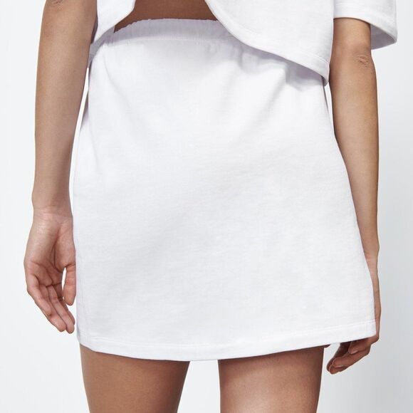 Zara Mini Skirt with Drawstring White - Picture 3 of 6